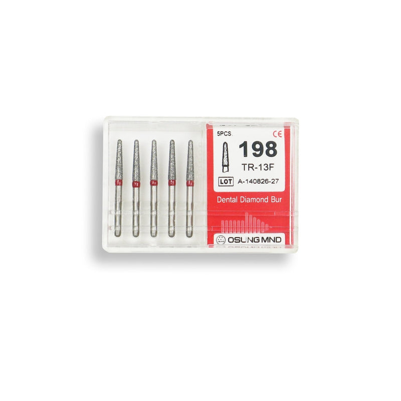 Conical, Dome End 1.8 mm Dia. Fine Grit Diamond Bur 5 per pack. 194.18F5