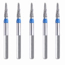 Conical, Dome End 2 mm Dia. Medium Grit Diamond Bur 5 per pack. 194.20M2