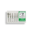 Conical, Dome End 2.4 mm Dia. Coarse Grit Diamond Bur 5 per pack. 194.24C1