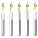 Conical Pointed 2.5 mm Dia. Extra Fine Grit Diamond Bur 5 per pack. 159.25EF1