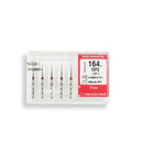 Conical Pointed, Slender 1.2 mm Dia. Fine Grit Diamond Bur 5 per pack. 164.12F2