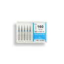 Conical Pointed, Slender, 1.4 mm Dia. Medium Grit Diamond Bur 5 per pack. 164.14M2