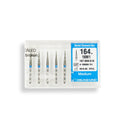 Conical Pointed, Slender 1.8 mm Dia. Medium Grit Diamond Bur 5 per pack. 164.18M1