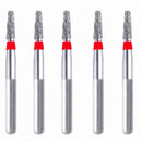 Conical, Round Edge 1.4 mm Dia. Fine Grit Diamond Bur 5 per pack. 584.14F1