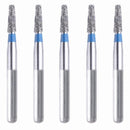 Conical, Round Edge 1.4 mm Dia. Medium Grit Diamond Bur 5 per pack. 584.14M1