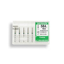 Conical, Round Edge 1.6 mm Dia. Coarse Grit Diamond Bur. 5 per pack. 584.16C3