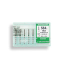 Conical, Round Edge 1.8 mm Dia. Coarse Grit Diamond Bur 5 per pack. 584.18C5