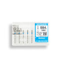 Conical, Round Edge. 1.8 mm Dia. Medium Grit Diamond Bur 5 per pack. 584.18M1