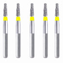 Conical, Round Edge 2.5 mm Dia. Extra Fine Grit Diamond Bur 5 per pack. 584.25EF1