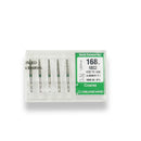 Conical, Truncated 1.8 mm Dia. Coarse Grit Diamond Bur 5 per pack. 168.18C2