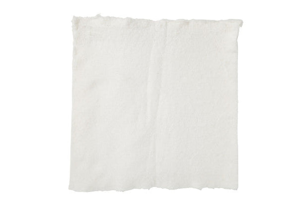 BIOSEAL COTTON SQUARES/STRIPS. COTTON SQUARE, 12" X 12", 2-PLY, 1/PK, 20 PK/CS. , CASE - BriteSources