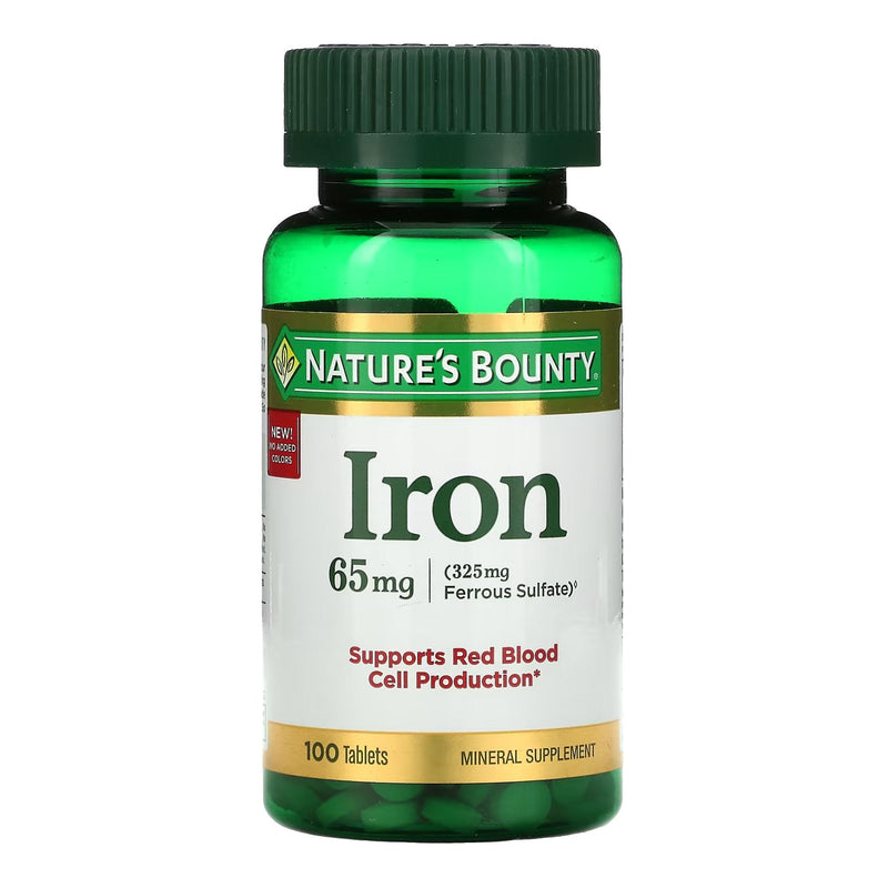 Nature's Bounty Iron Mineral Supplement 1/BOTTLE -07431241383