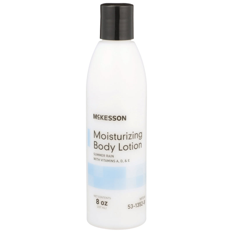 McKesson Hand and Body Moisturizer, Summer Rain Scent Lotion, 8 oz. Bottle 48/CASE -53-1352-8