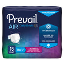 PREVAIL AIR™ STRETCHABLE ULTIMATE PLUS ABSORBENCY BRIEFS, SIZE 2, SOLD AS 72/CASE FIRST PVBNG-013CA