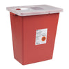 SharpSafety™ Multi-purpose Sharps Container, 8 Gallon, 15.5 x 17.5 x 11 Inch, 10/CS