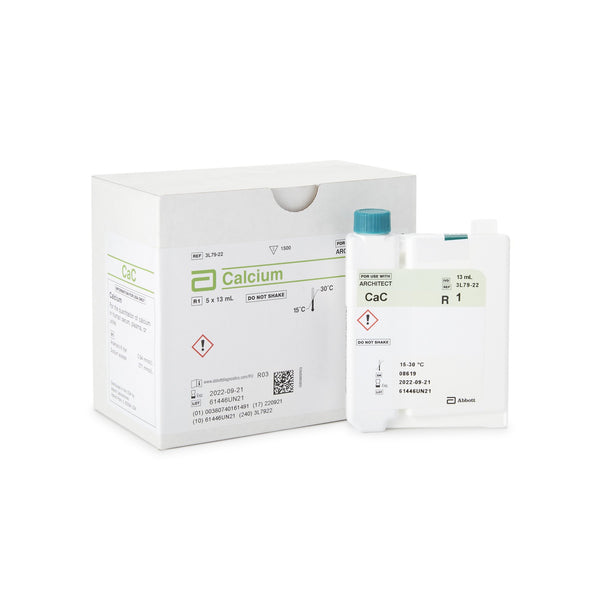ARCHITECT™ REAGENT FOR USE WITH ARCHITECT C16000 ANALYZER, CALCIUM TEST, SOLD AS 1/BOX ABBOTT 03L7922