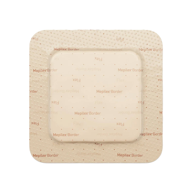 MEPILEX® BORDER FLEX ADHESIVE WITH BORDER FOAM DRESSING, 4 X 4 INCH, SOLD AS 1/EACH MOLNLYCKE 595300