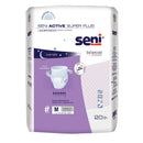 SENI® ACTIVE SUPER PLUS OVERNIGHT HEAVY ABSORBENT UNDERWEAR, MEDIUM, SOLD AS 80/CASE TZMO S-ME20-AP1