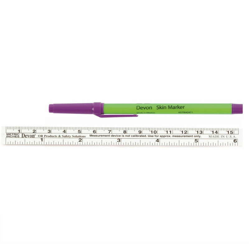 DEVON™ SURGICAL SKIN MARKER, FINE TIP, SOLD AS 100/CASE CARDINAL 31145942