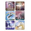 MEDIBADGE® KLS™ FANTASY UNICORNS STICKERS, SOLD AS 1/ROLL MEDIBADGE 2956