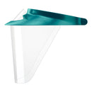 FACE SHIELD, VISOR MED TEALOPDOP, 1/EA