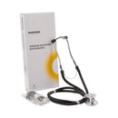 MCKESSON LUMEON SPRAGUE RAPPAPORT STETHOSCOPE DOUBLE LUMEN BLACK 641BKGM, SOLD AS 1/EACH MCKESSON 01-641BKGM