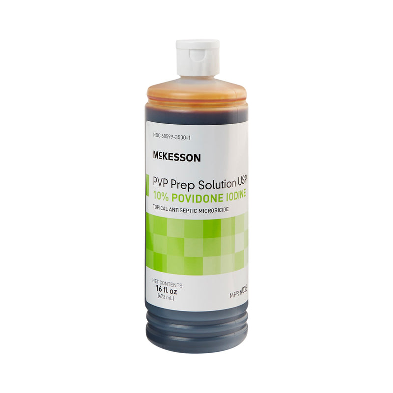 MCKESSON PREP SOLUTION 16 OZ. FLIP-TOP BOTTLE, SOLD AS 12/CASE MCKESSON 035