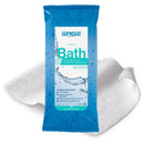 Sage Comfort Bath Rinse-Free Wipes, Aloe, Unscented, Soft Pack, 78/CS