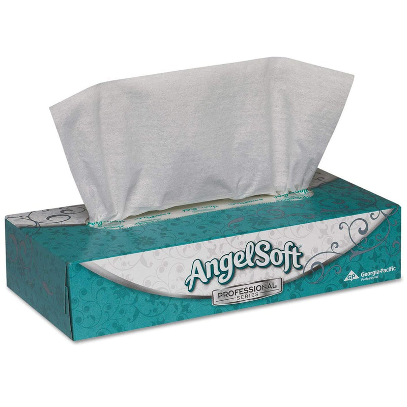 ANGEL SOFT PROFESSIONAL SERIES FACIAL TISSUE WHITE, SOLD AS 30/CASE GEORGIA 48580