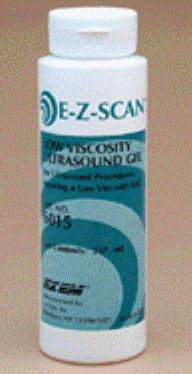E-Z-SCAN® ULTRASOUND GEL, SOLD AS 12/CASE BRACCO 601002