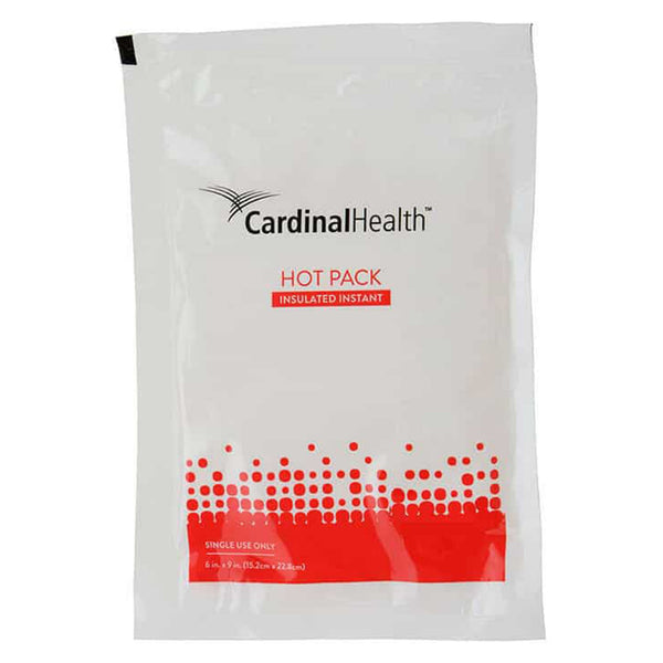 CARDINAL HEALTH™ INSULATED INSTANT HOT PACK, 6 X 9 INCH, SOLD AS 24/CASE CARDINAL 30104