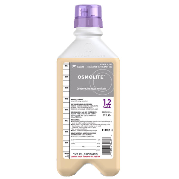 OSMOLITE® 1.2 CAL TUBE FEEDING FORMULA, 33.8-OUNCE BOTTLE, SOLD AS 1/EACH ABBOTT 62697