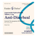 FOSTER & THRIVE™ ANTI-DIARRHEAL LOPERAMIDE HCL 2 MG CAPLETS, SOLD AS 1/BOX MCKESSON 70677110601