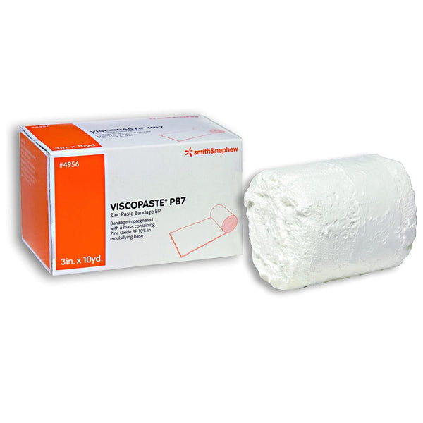 VISCOPASTE® PB7 ZINC IMPREGNATED DRESSING, 3 INCH X 10 YARD, SOLD AS 1/EACH SMITH 4956