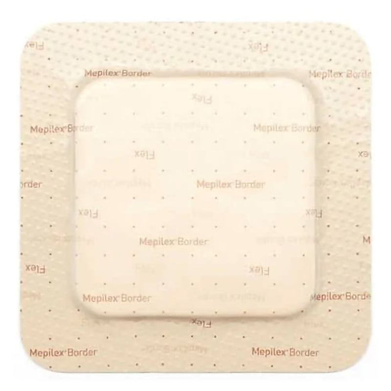 MEPILEX® BORDER FLEX ADHESIVE WITH BORDER FOAM DRESSING, 3 X 3 INCH, SOLD AS 50/CASE MOLNLYCKE 595200
