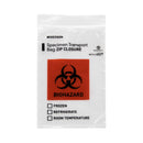 MCKESSON SPECIMEN TRANSPORT BAG, ZIP CLOSURE, 6 X 9 INCH, SOLD AS 1000/CASE MCKESSON 4529