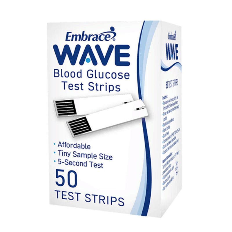 EMBRACEWAVE+ BLOOD GLUCOSE TEST STRIPS, SOLD AS 1/EACH OMNIS APX04AB0404