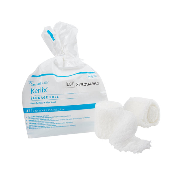 KERLIX™ FLUFF BANDAGE ROLL, 2-1/4 INCH X 3 YARD, 6-PLY, SOLD AS 12/BAG CARDINAL 1801-