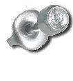 PIERCER, EAR W/SIMULATED DIAMOND (6PR/BX) NEMSCO, 6/BX