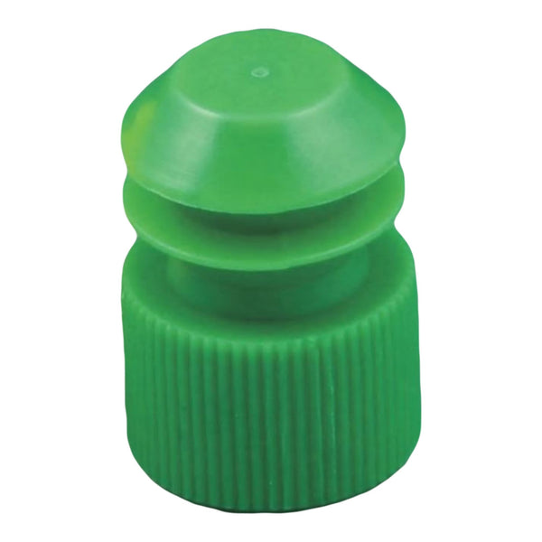 MCKESSON TUBE CLOSURE FLANGED PLUG CAP GREEN POLYETHYLENE 1000 PER BAG, SOLD AS 1000/BAG MCKESSON 177-118240G