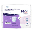 SENI® ACTIVE SUPER PLUS OVERNIGHT HEAVY ABSORBENT UNDERWEAR, MEDIUM, SOLD AS 36/CASE TZMO S-ME09-AP1