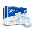 ATTENDS® EXTRA HEAVY ABSORBENCY BRIEFS, MEDIUM, SOLD AS 24/BAG ATTENDS DDP20