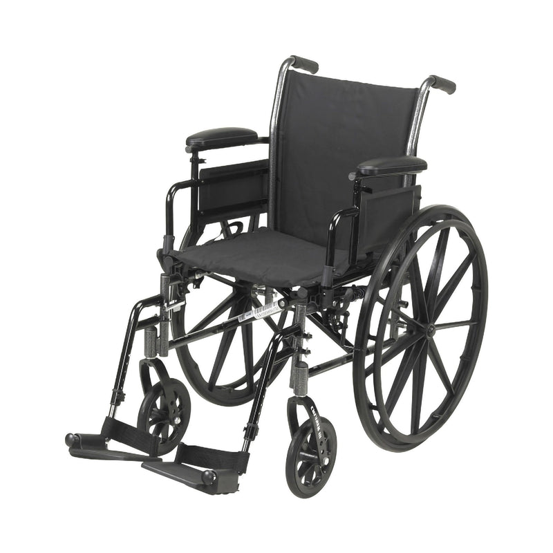 drive™ Cruiser III Lightweight Wheelchair, 20-Inch Seat Width 1/EACH -146-K320ADDA-SF