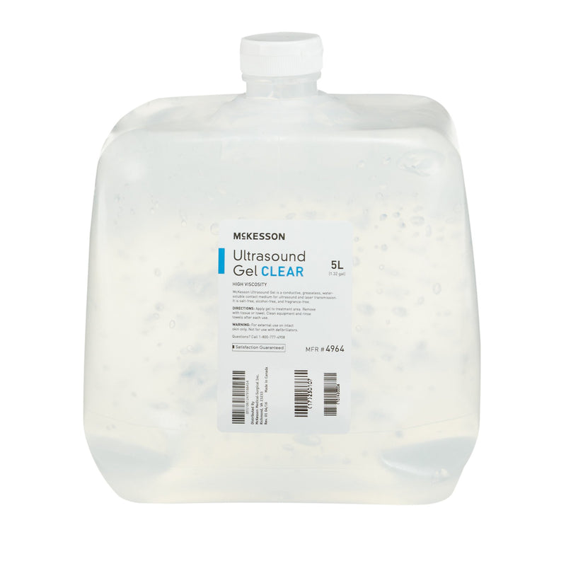 MCKESSON ULTRASOUND GEL, CLEAR, 5 LITER CUBITAINER, SOLD AS 1/EACH MCKESSON 4964