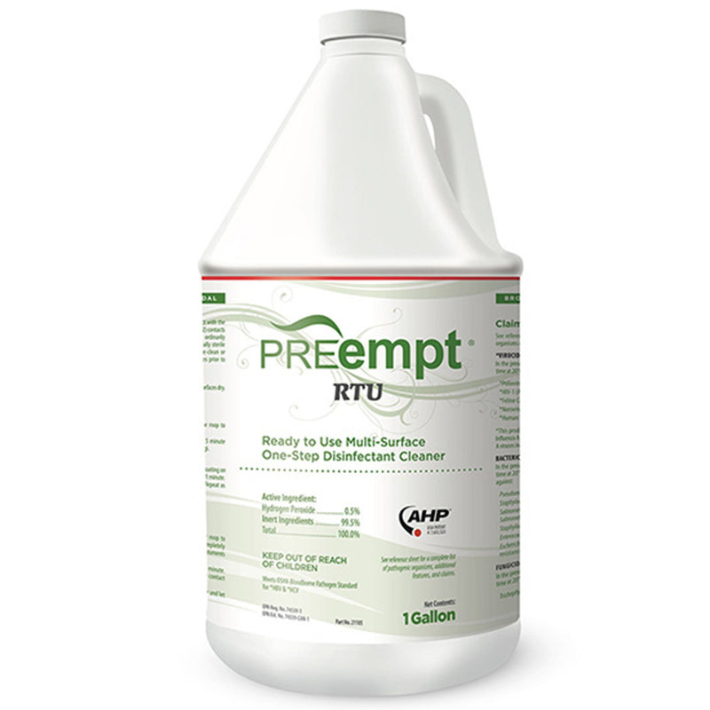 PREEMPT® RTU SURFACE DISINFECTANT CLEANER, 1 GAL. JUG, SOLD AS 1/EACH CONTEC 21105