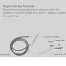 Osung 1.5m Suction Tip Extension Hose Autoclavable -SNKHS - Osung USA