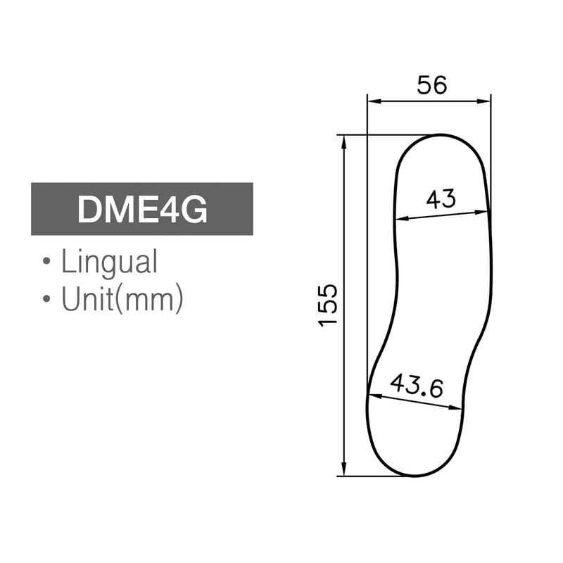 Lingual Dental Photo Mirror Glass Premium Osung -DME4G - Osung USA