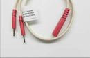 PIN BIFURCATED LEADWIRE, 18", IVORY, BLACK PLUG & PINS, SOLD AS EACH CANADIAN 10000703
