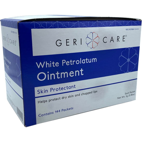 McKesson White Petrolatum Petroleum Jelly 144/BOX -S164-14-GCP