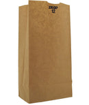BAG, GROCERY BRN 12